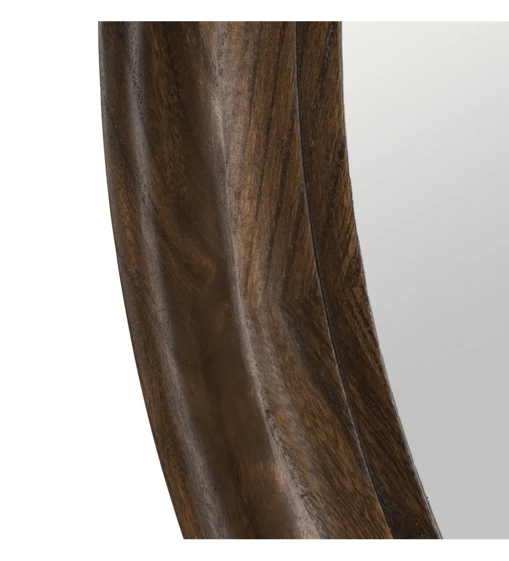 Zona-Design Lustro PEULTAN 110 cm drewno paulowni