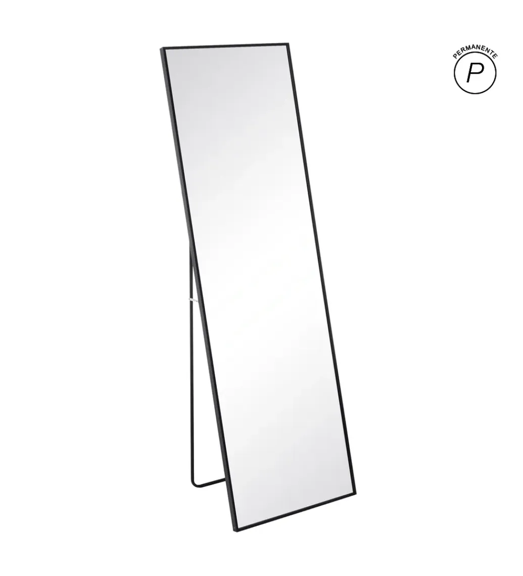 Zona-Design Lustro stojące STARKYN 160 cm czarne