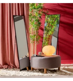 Zona-Design Lustro stojące STARKYN 160 cm czarne