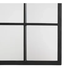 Zona-Design Lustro TAGE 120 cm drewno jodła czarne