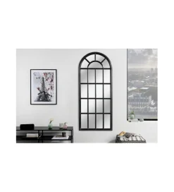 Invicta Interior Lustro WINDOW 140 cm czarne