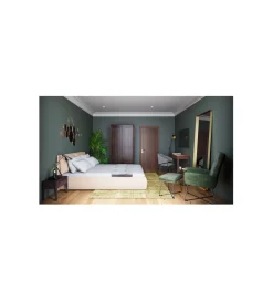 KARE Lustro wiszące BUBBLES 138 x 93 cm złote