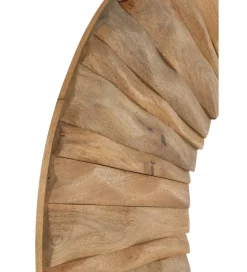J-Line Lustro wiszące CURVE 152 cm naturalny