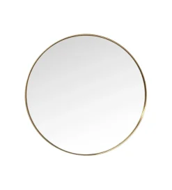 KARE Lustro wiszące CURVE MO 100 cm złote