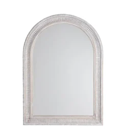 Zona-Design Lustro wiszące DEAY 106 cm drewno paulowni szare