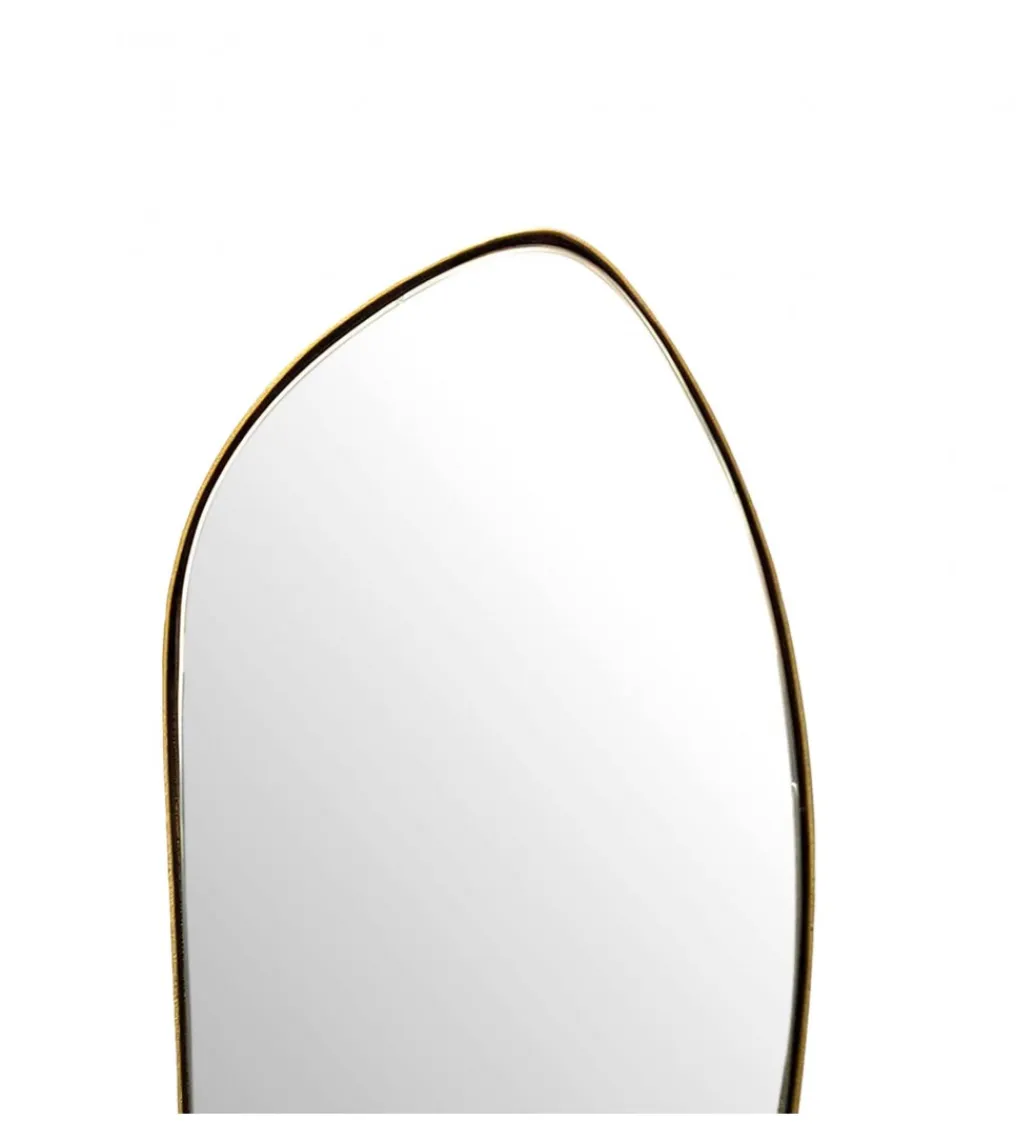 WOHNLING, GERMANY Lustro wiszące DEFORME 90 cm złote