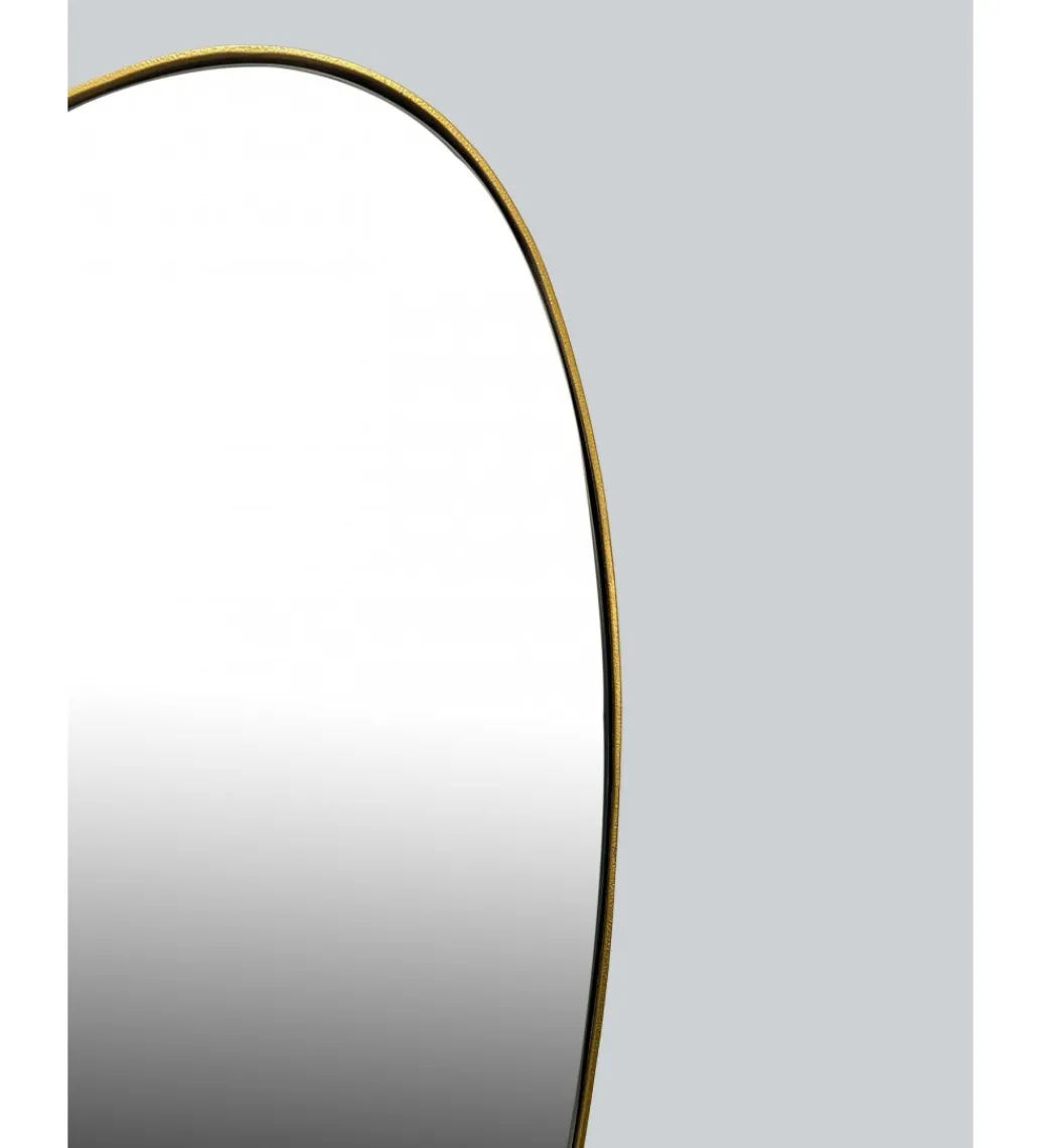 WOHNLING, GERMANY Lustro wiszące DEFORME 90 cm złote