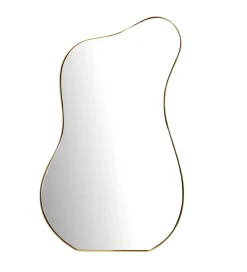 WOHNLING, GERMANY Lustro wiszące DEFORME 100 cm złote