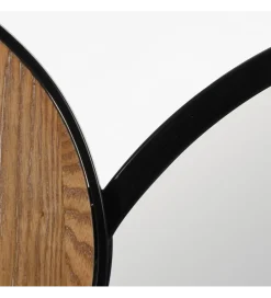 Zona-Design Lustro wiszące ESPEJONA 123 cm naturalne czarne