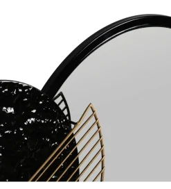 Zona-Design Lustro wiszące ESPEJONA 83 cm naturalne czarne