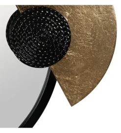 Zona-Design Lustro wiszące ESPEJONA 83 cm naturalne czarne