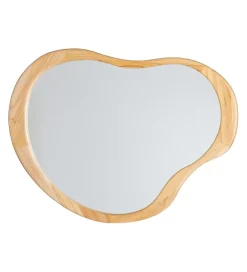 Zona-Design Lustro wiszące ETAPE 57 cm drewno paulowni