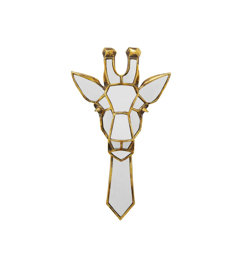 KDesign Lustro wiszące GIRAFFE 45 cm złote