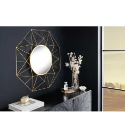 Invicta Interior Lustro wiszące GORAN 80 cm złote