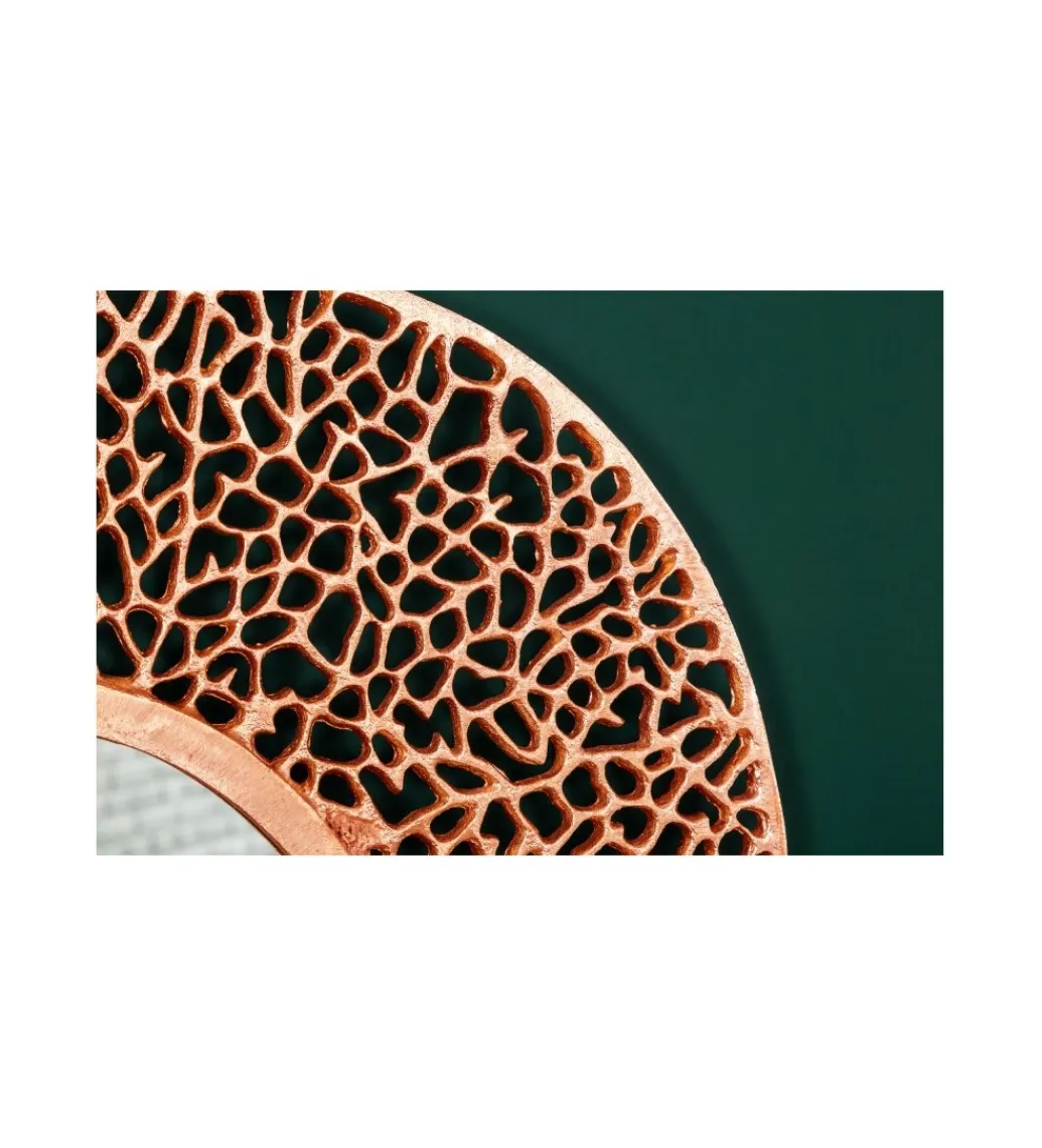 Invicta Interior Lustro wiszące LEAF 110 cm miedziane