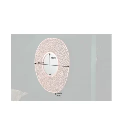 Invicta Interior Lustro wiszące LEAF 110 cm miedziane
