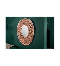 Invicta Interior Lustro wiszące LEAF 110 cm miedziane