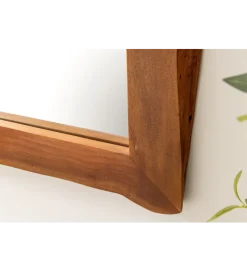 Invicta Interior Lustro wiszące MAMMUT 100 cm drewno akacja