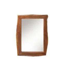 Invicta Interior Lustro wiszące MAMMUT 100 cm drewno akacja