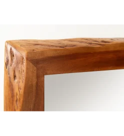 Invicta Interior Lustro wiszące MAMMUT 100 cm drewno akacja