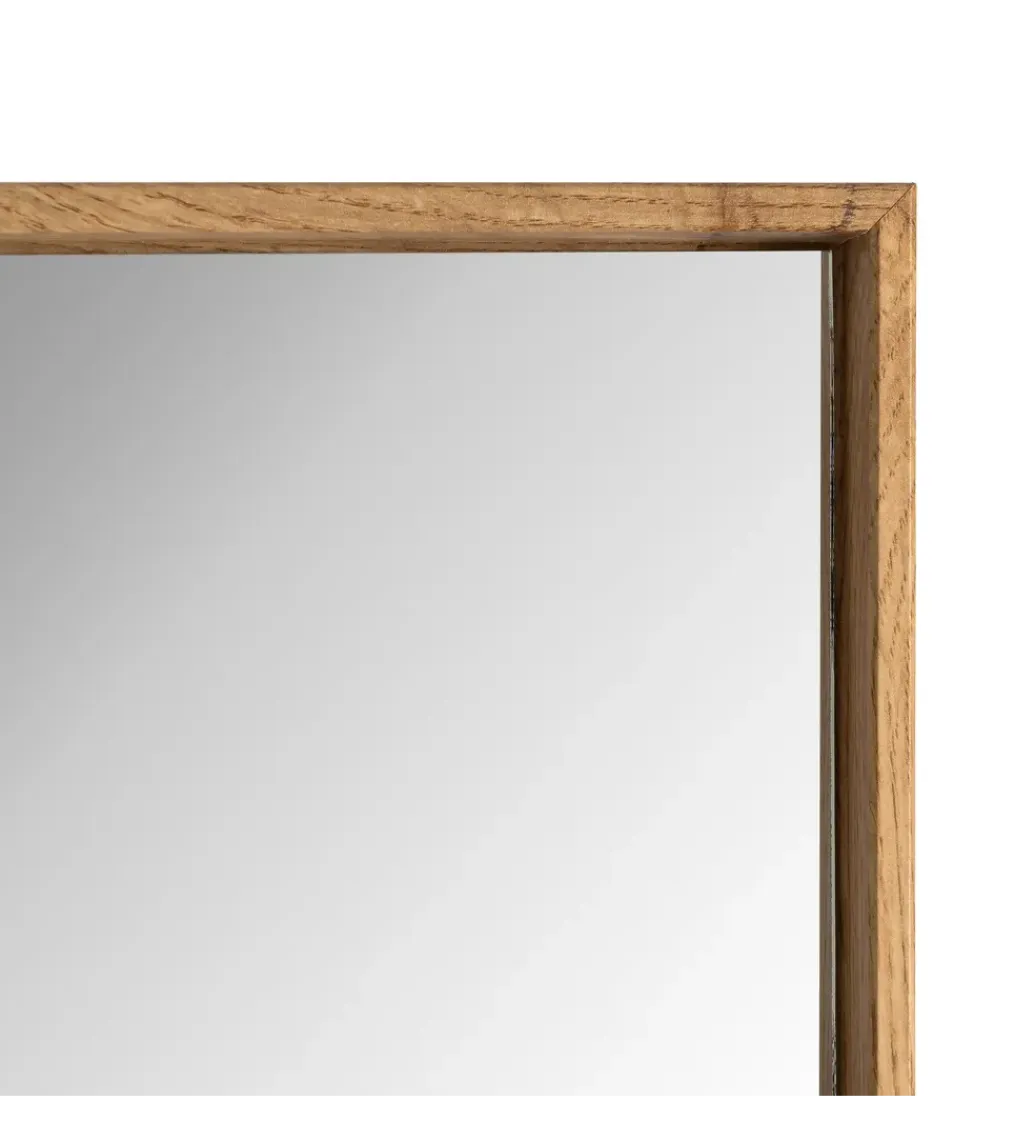 Zona-Design Lustro wiszące OKATA 143 cm naturalna rama