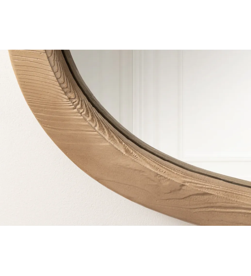 Invicta Interior Lustro wiszące ORGANIC 105 cm drewno sosnowe
