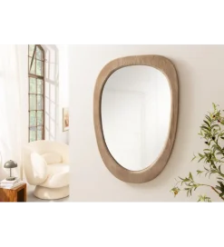 Invicta Interior Lustro wiszące ORGANIC 105 cm drewno sosnowe