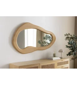 Invicta Interior Lustro wiszące ORGANIC 130 cm drewno mango
