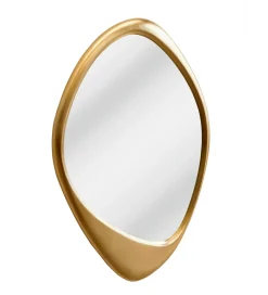 Invicta Interior Lustro wiszące ORGANIC 90 cm złote