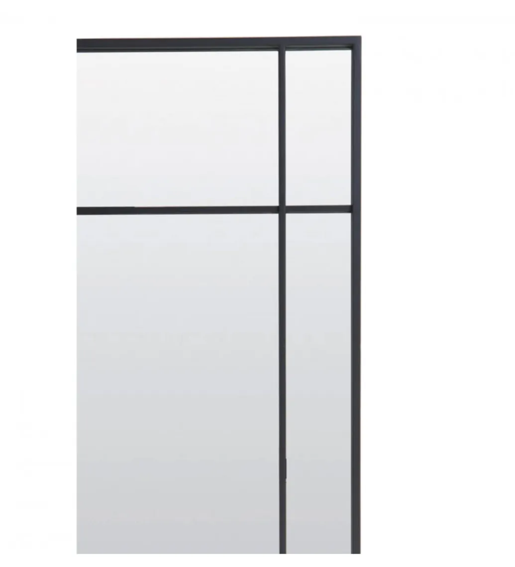 L&L Lustro wiszące RINCON 150 cm czarny matt