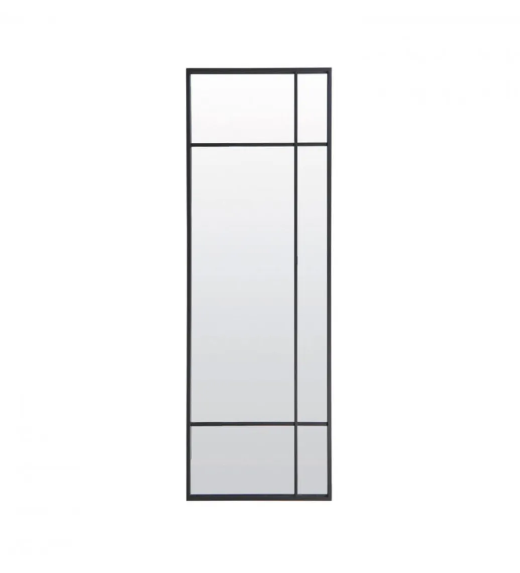 L&L Lustro wiszące RINCON 150 cm czarny matt