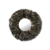 J-Line Lustro wiszące SISAL 115 cm czarno białe