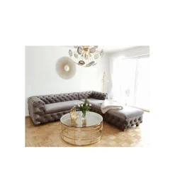 KARE Lustro wiszące Sunbeam 90 cm złote