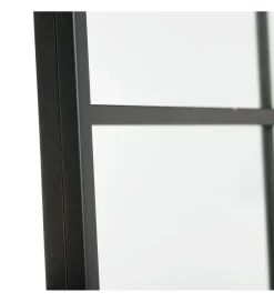 Zona-Design Lustro wiszące SYLAS 180 cm x 90 cm czarne
