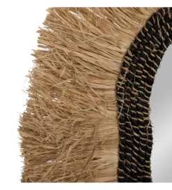 Zona-Design Lustro wiszące TEKSNIMA 90 cm naturalne