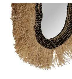 Zona-Design Lustro wiszące TEKSNIMA 90 cm naturalne