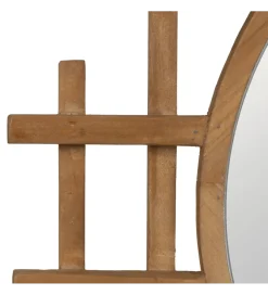 Zona-Design Lustro wiszące TIKITAK 64 cm drewno jodła