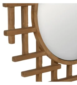 Zona-Design Lustro wiszące TIKITAK 64 cm drewno jodła