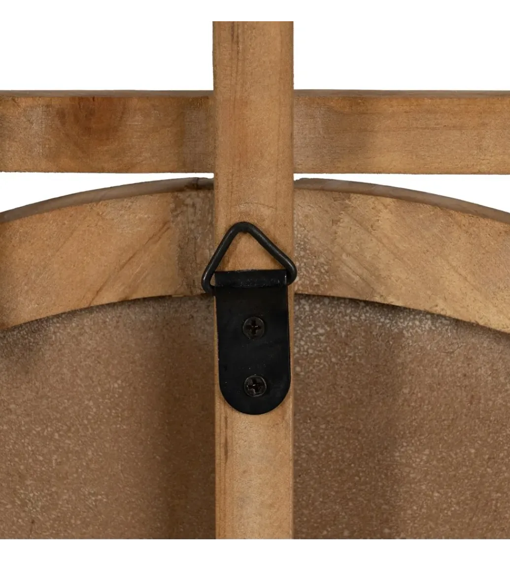 Zona-Design Lustro wiszące TIKITAK 64 cm drewno jodła