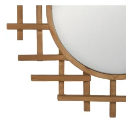 Zona-Design Lustro wiszące TIKITAK 64 cm drewno jodła