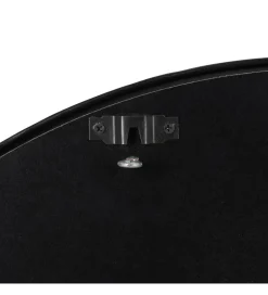 Zona-Design Lustro wiszące z wieszakiem PETRUSNA 69 cm czarne