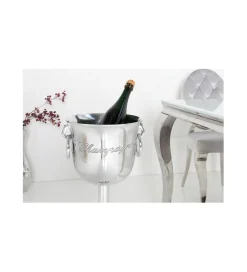 Invicta Interior Misa na szampana 75cm srebrna