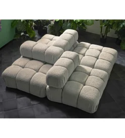 Imeri Modułowa Sofa fotel KILLIAN 94 cm z podłokietnikiem Beżowy