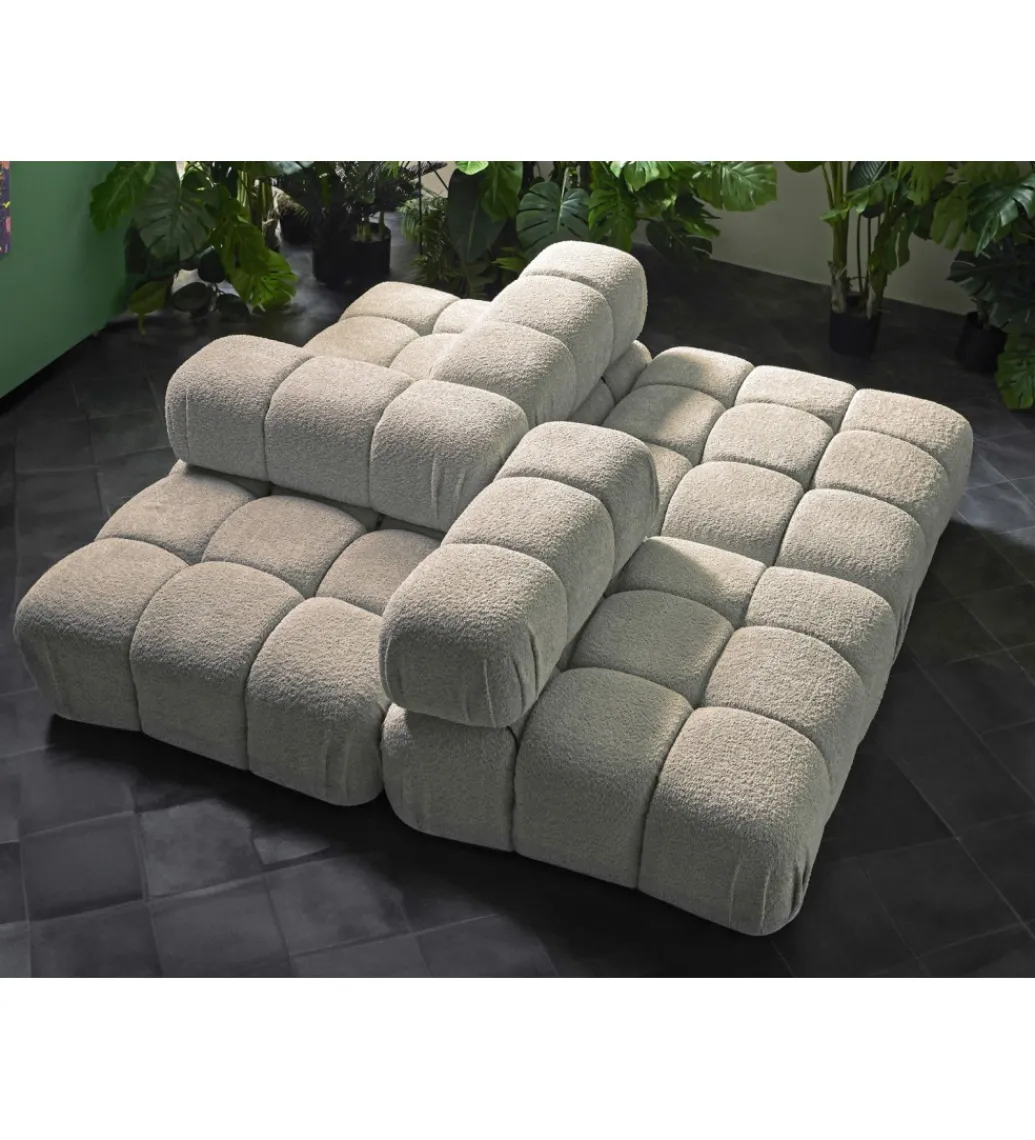 Imeri Modułowa Sofa fotel KILLIAN 94 cm z podłokietnikiem Beżowy