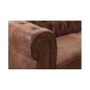 Invicta Interior Narożnik Chesterfield 270 cm antyczny brąz lewostronny