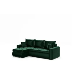 ZDDESIGN Narożnik rozkładany BERNO 238 cm z funkcją spania
