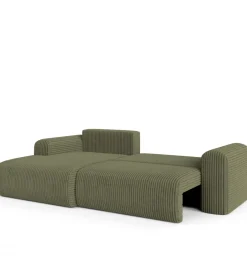 ZDDESIGN Narożnik rozkładany KIOTO 245 cm z funkcją spania