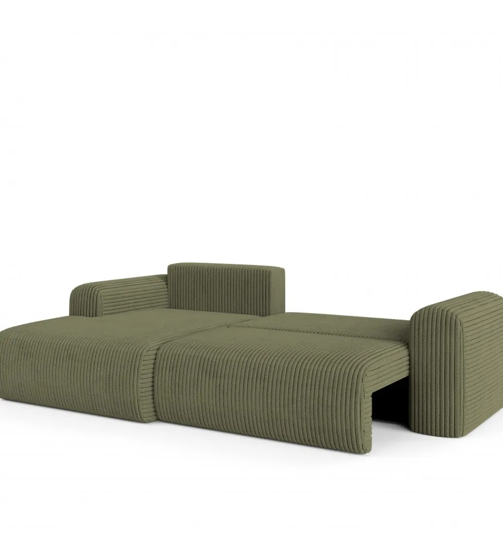 ZDDESIGN Narożnik rozkładany KIOTO 245 cm z funkcją spania