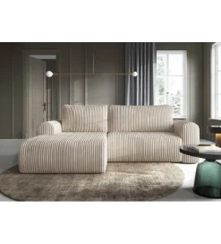 ZDDESIGN Narożnik rozkładany KIOTO 245 cm z funkcją spania