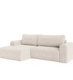 ZDDESIGN Narożnik rozkładany KIOTO 245 cm z funkcją spania